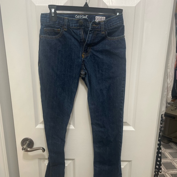 Cat and Jack jeans size 12 relaxed straight - Picture 9 of 14